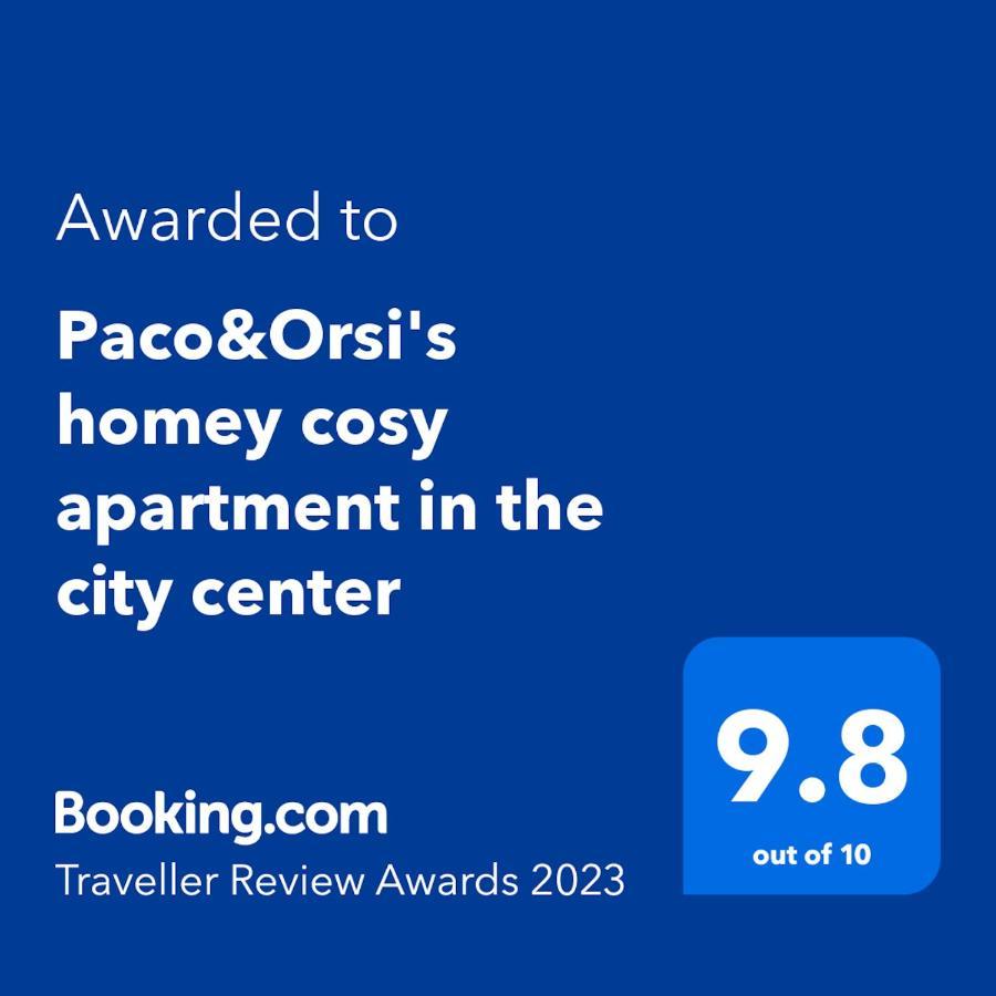 Paco&orsi's Homey Cosy In The City Center Apartamento